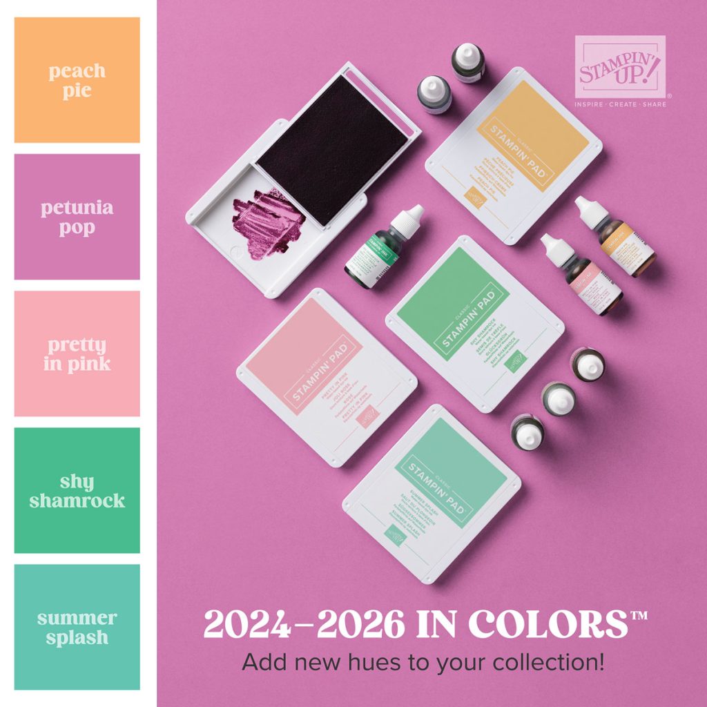 New Stampin' Up 2024-2026 In Colours